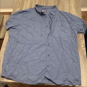 Patagonia Mens Sol Patrol Short Sleeve button down